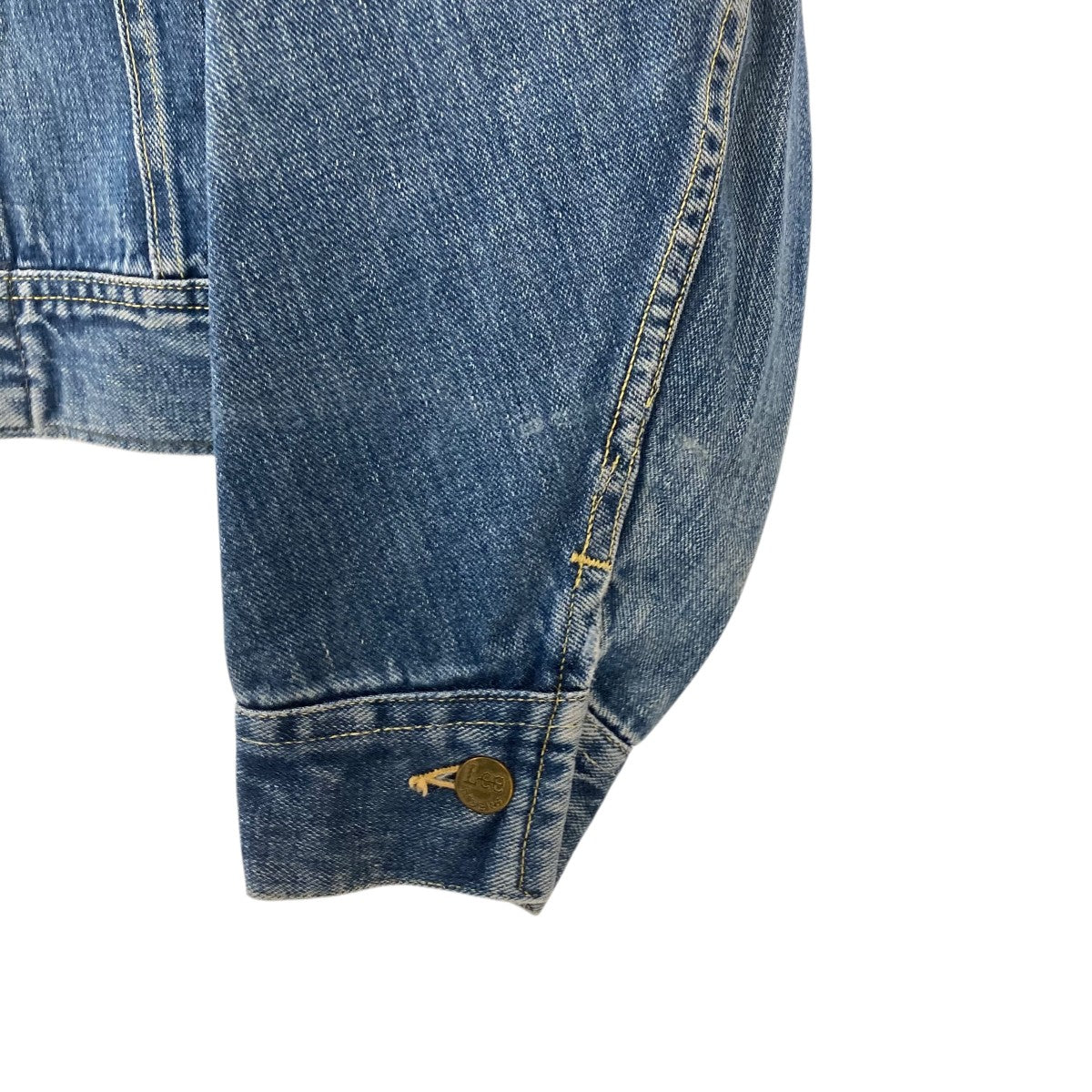 LEE 70Sショート丈デニムジャケットデニムジャケットIOI-J 古着・中古-4枚目のアイテム画像