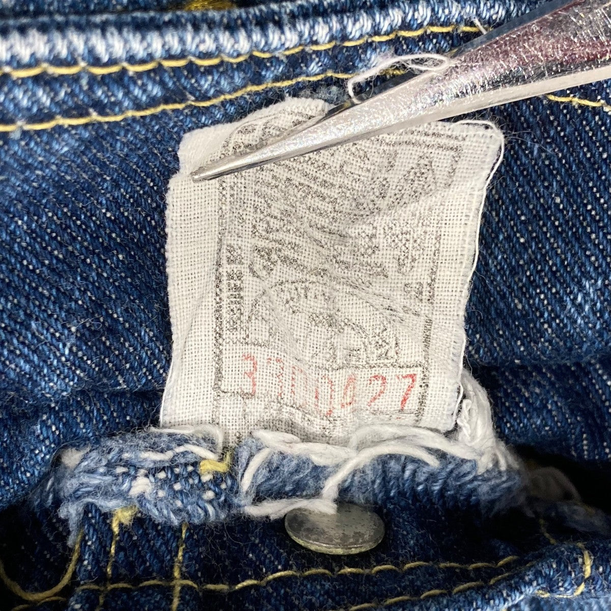 LEE 70Sショート丈デニムジャケットデニムジャケットIOI-J 古着・中古-9枚目のアイテム画像