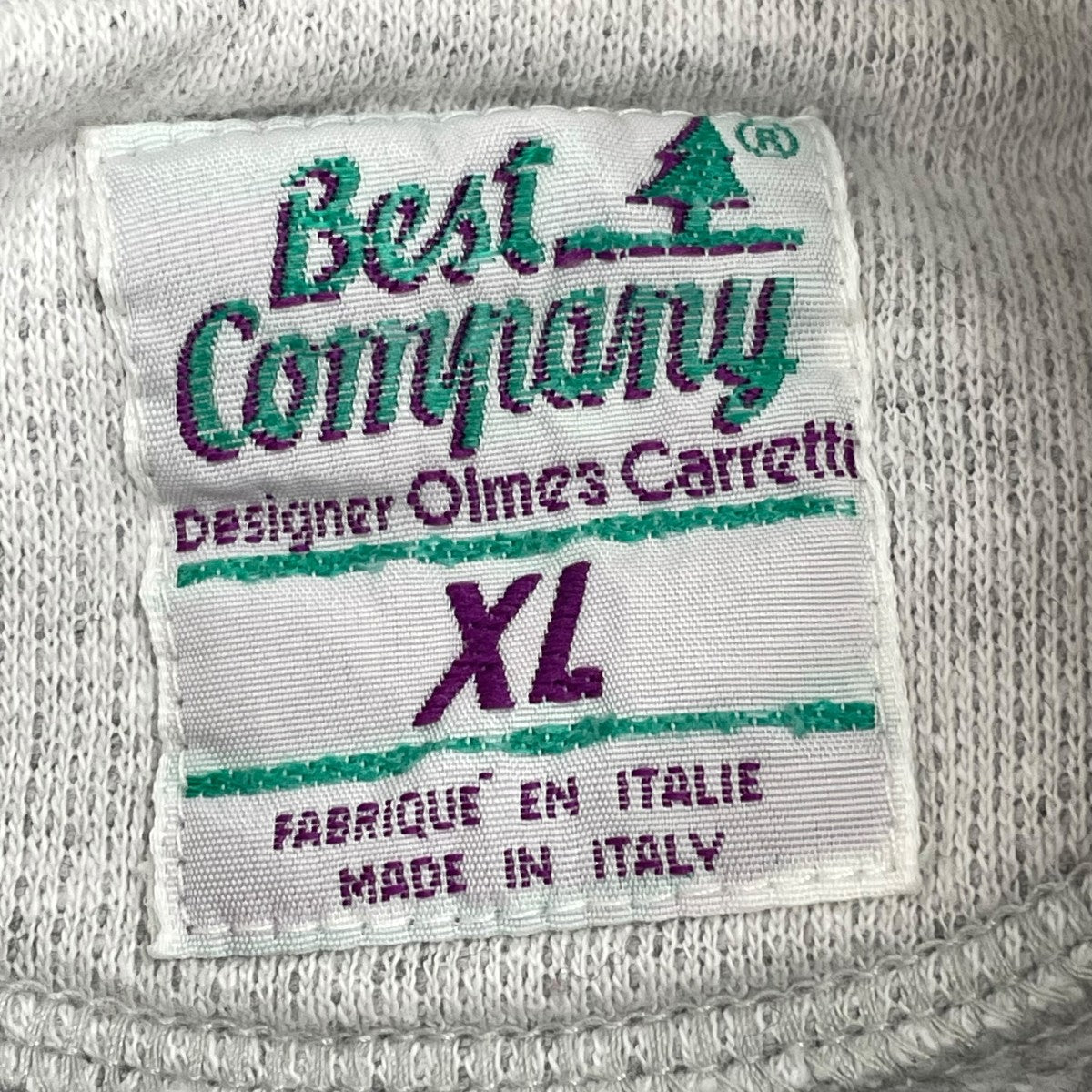 BEST COMPANY USEDヘンリーネックスウェット 古着・中古-9枚目のアイテム画像