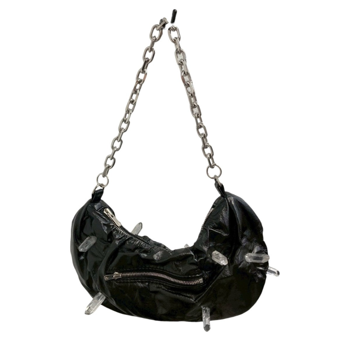 ANONFINITO LEATHER Crystal Bagチェーンショルダーバッグ 古着・中古-1枚目のアイテム画像