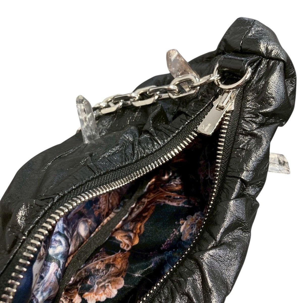 ANONFINITO LEATHER Crystal Bagチェーンショルダーバッグ 古着・中古-4枚目のアイテム画像