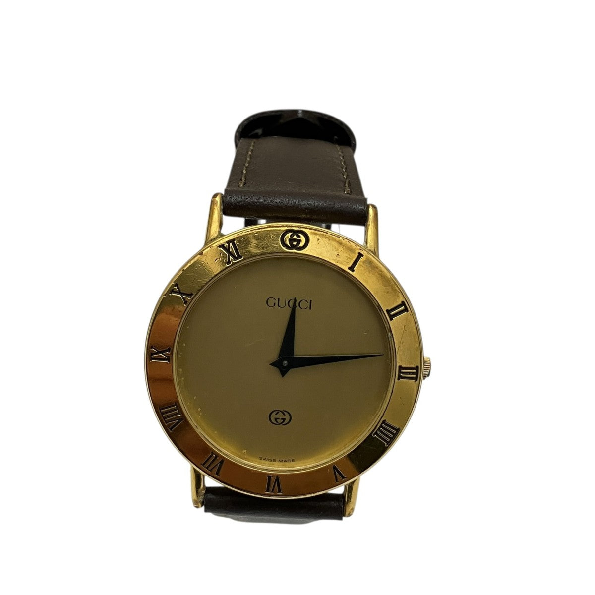 GUCCI クォーツ腕時計3000M 古着・中古-1枚目のアイテム画像