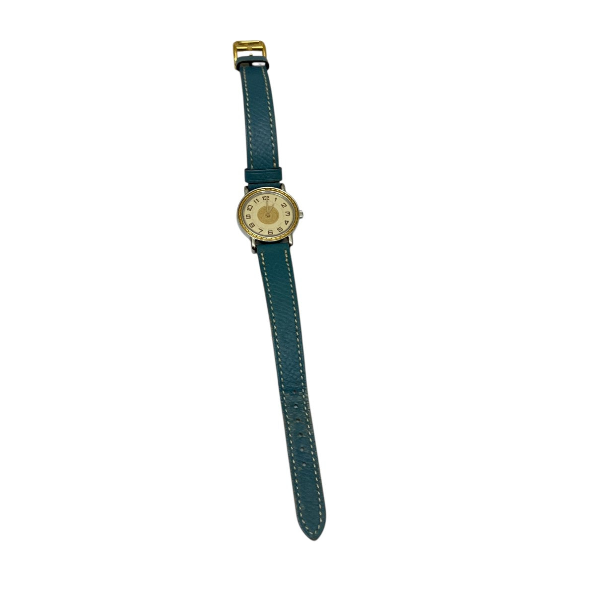 HERMES セリエ23mm □D刻印クオーツ腕時計 古着・中古-5枚目のアイテム画像