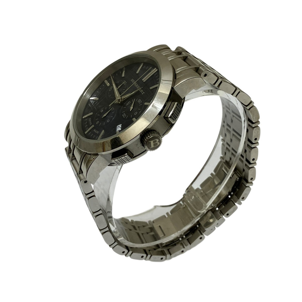 BURBERRY クロノグラフクオーツ腕時計BU1360 古着・中古-2枚目のアイテム画像