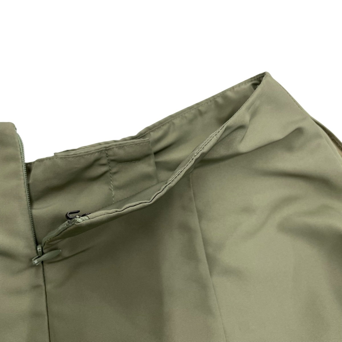 JIL SANDER NAVY フロントレースアップポリスカートSK JN KM 0021 古着・中古-3枚目のアイテム画像