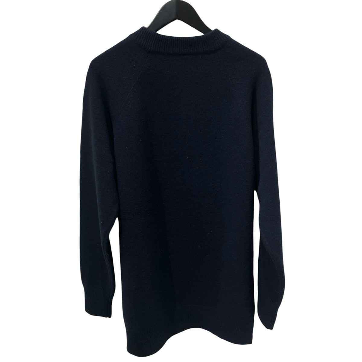 JIL SANDER サイドスリットニットクルーネックニットJSMR751001 古着・中古-2枚目のアイテム画像