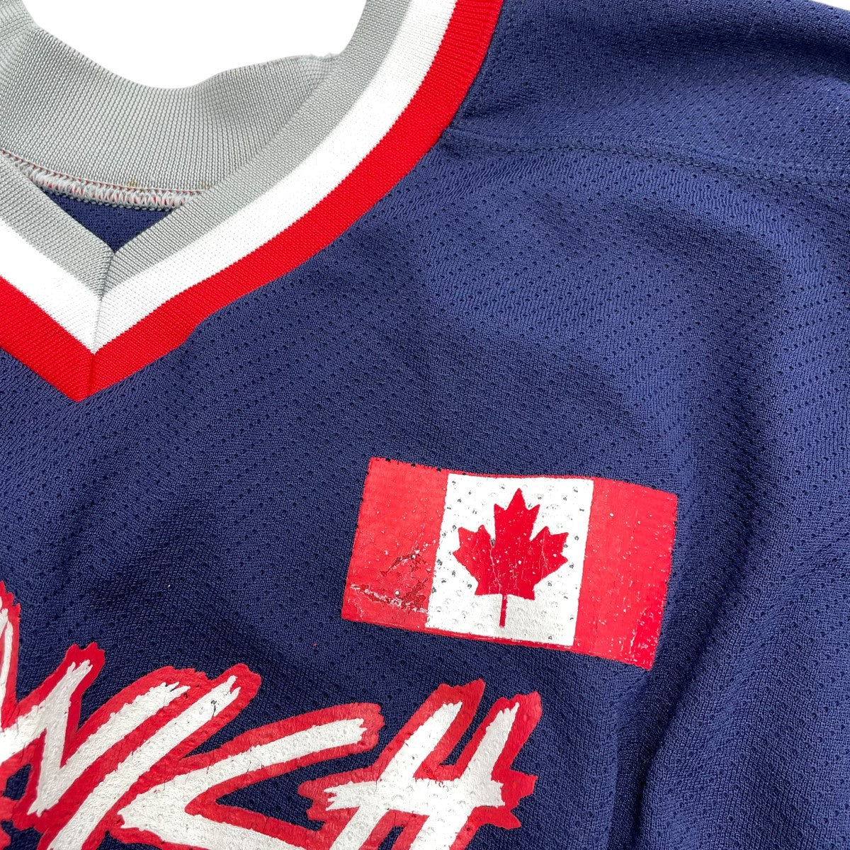 USED WOOLWICH WILDCATS JEESEY VINTAGE KOBE HOCKEY SHIRTゲームシャツ 古着・中古-6枚目のアイテム画像