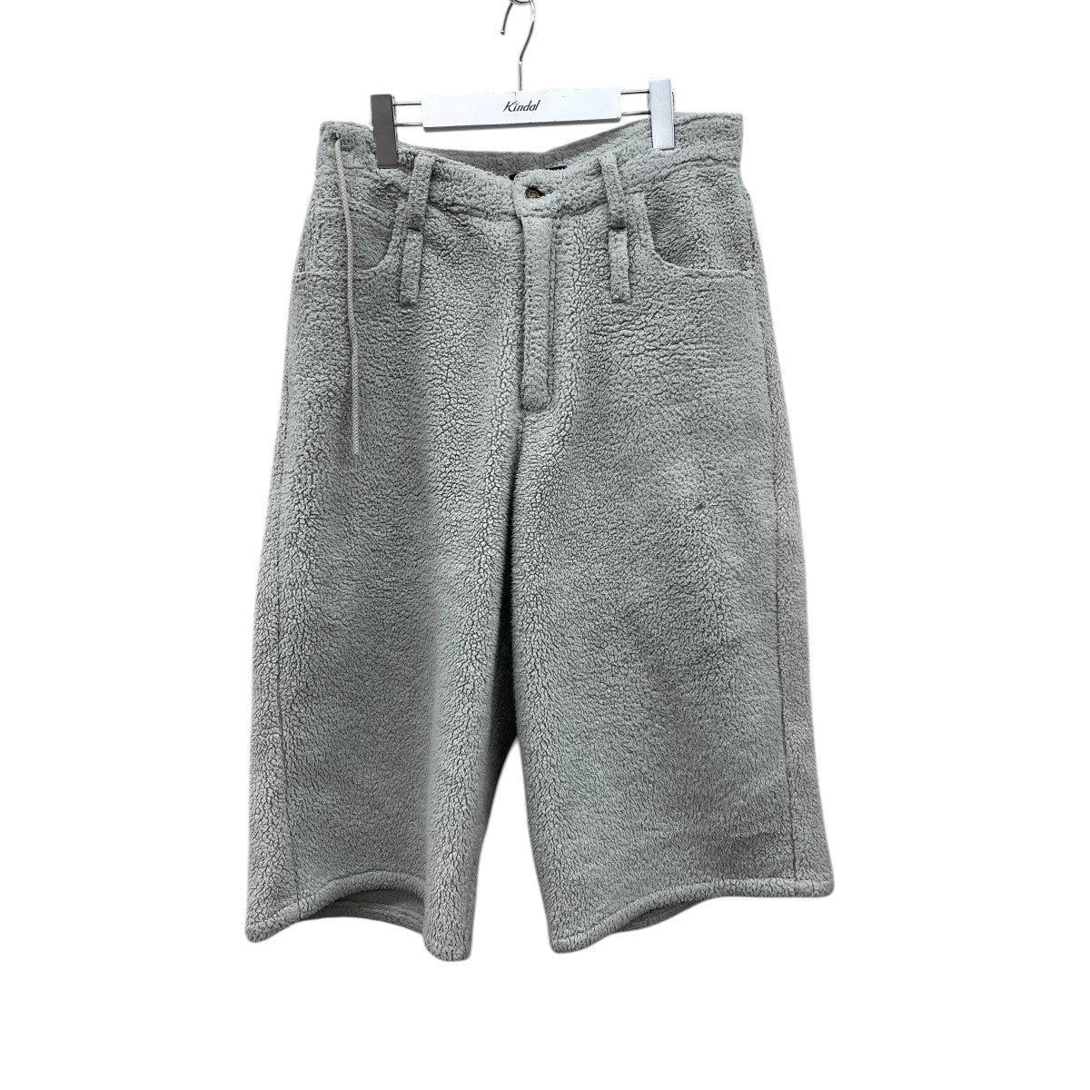 HIROKI TSUZUKI(ツヅキヒロキ) BOA FLEECE CROPPED PANTSクロップド