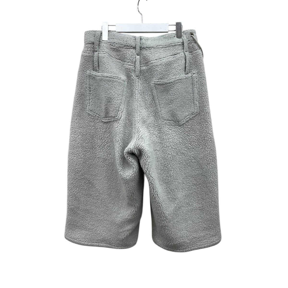 HIROKI TSUZUKI(ツヅキヒロキ) BOA FLEECE CROPPED PANTSクロップド