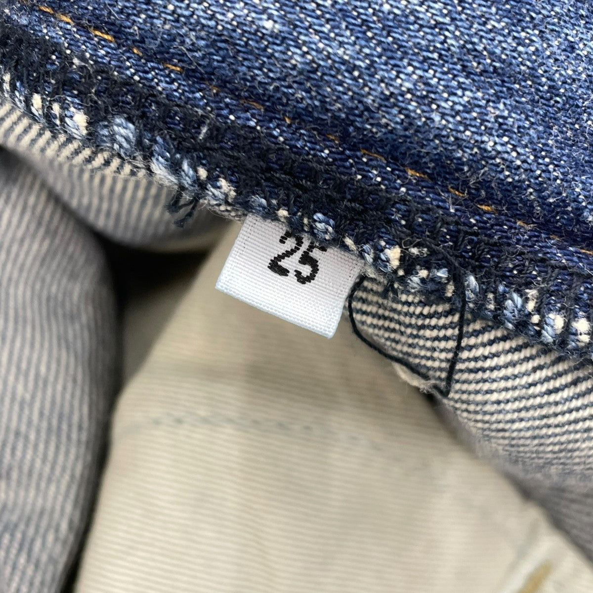SERGE de bleu スタッズ付きワイドデニムパンツ18A-CPE-06P 古着・中古-5枚目のアイテム画像