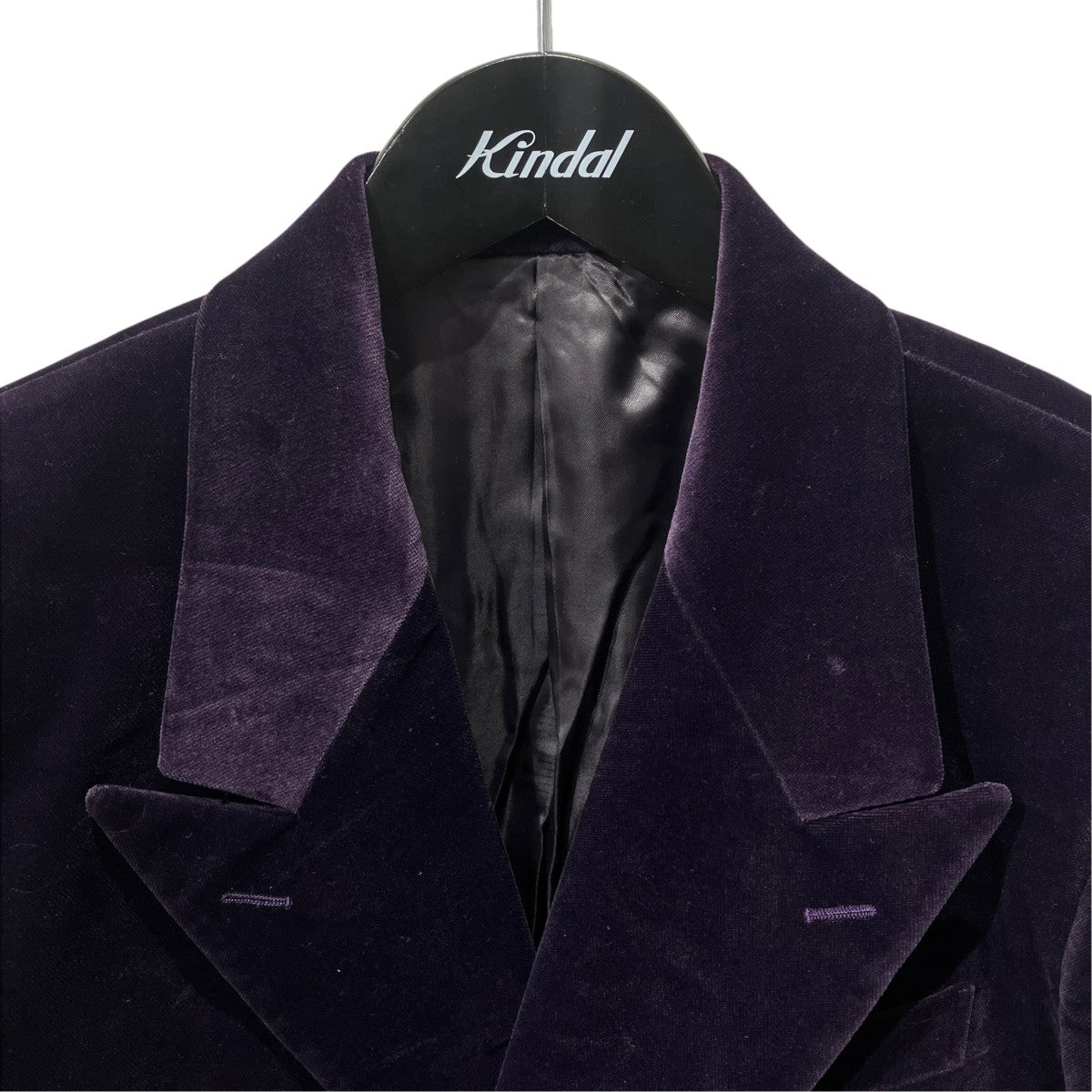 LITTLEBIG Velvet 4B Double Breasted JacketベルベットセットアップLB203-JK03 古着・中古-3枚目のアイテム画像