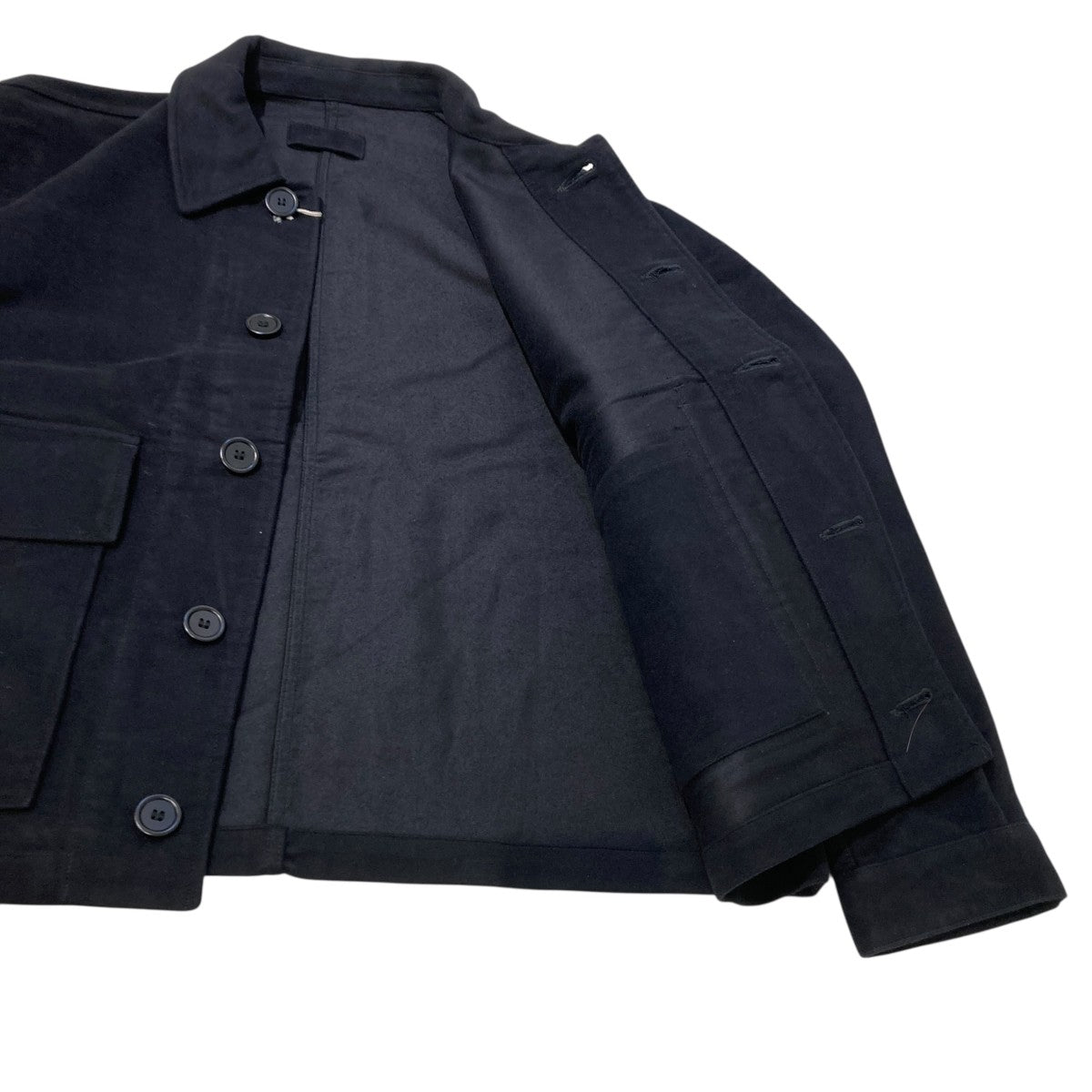 JAMES COWARD WORKSHOP SHIRT モールスキンモールスキンジャケット 古着・中古-5枚目のアイテム画像