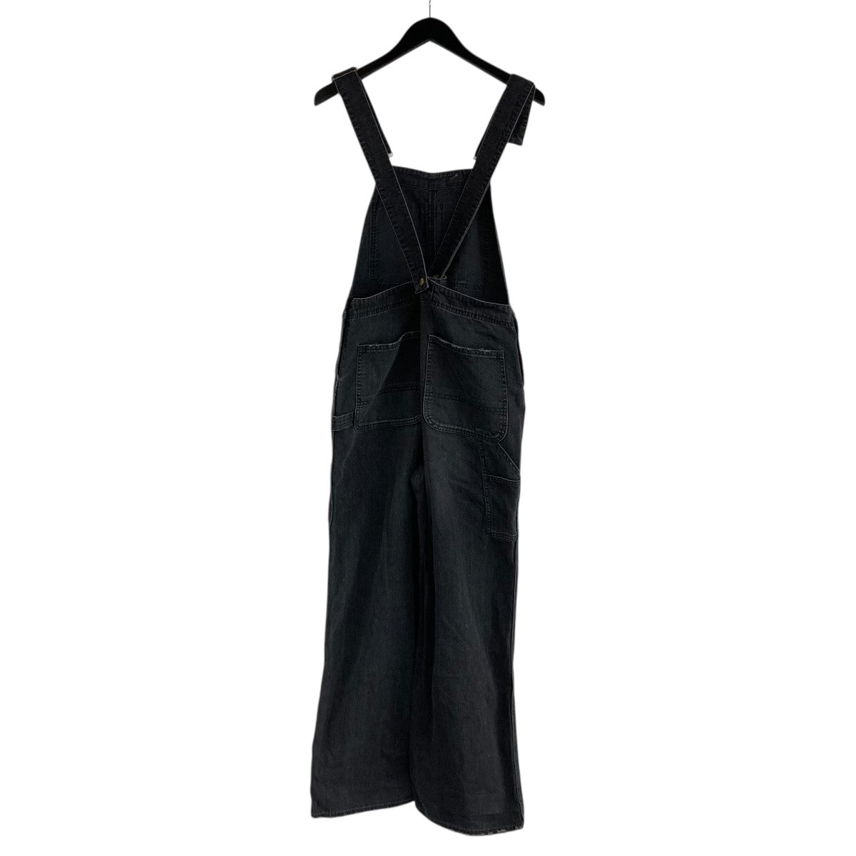 25AWBLACK DENIM OVER ALLデニムサロペット