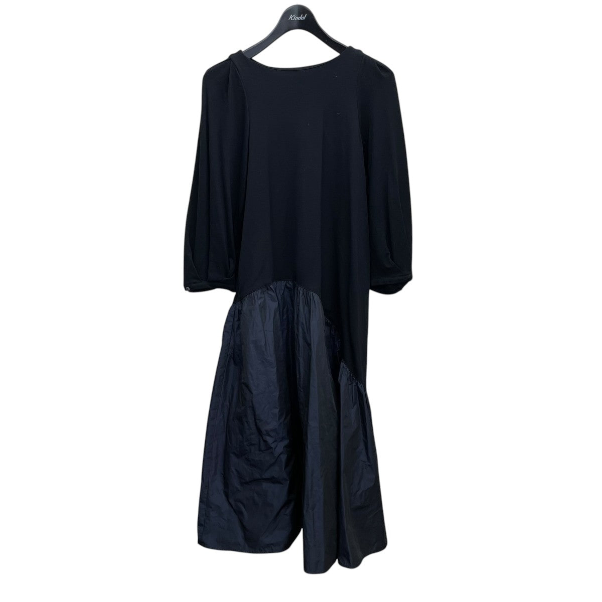 LANVIN en Bleu タフタコンビニットワンピース 3186322 古着・中古-1枚目のアイテム画像