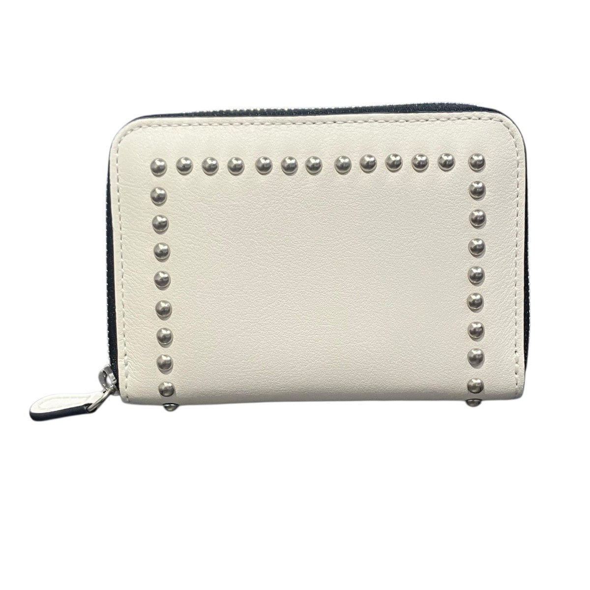 JET SET COLLECTION  SMALL ZIP PURSE WITH STUDSカードケース