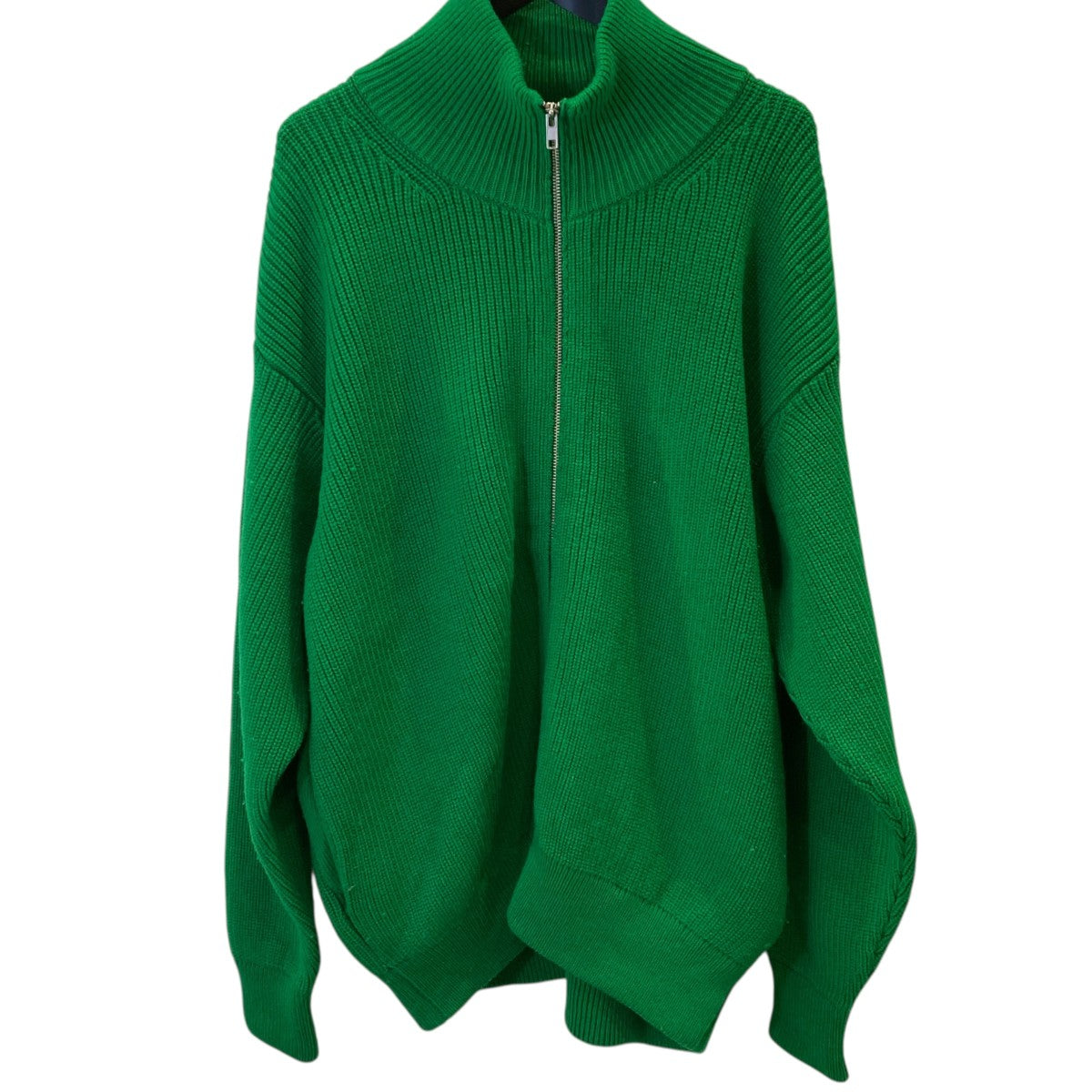 stein Oversized Drivers Knit Zip JacketジップニットST.995 古着・中古-1枚目のアイテム画像