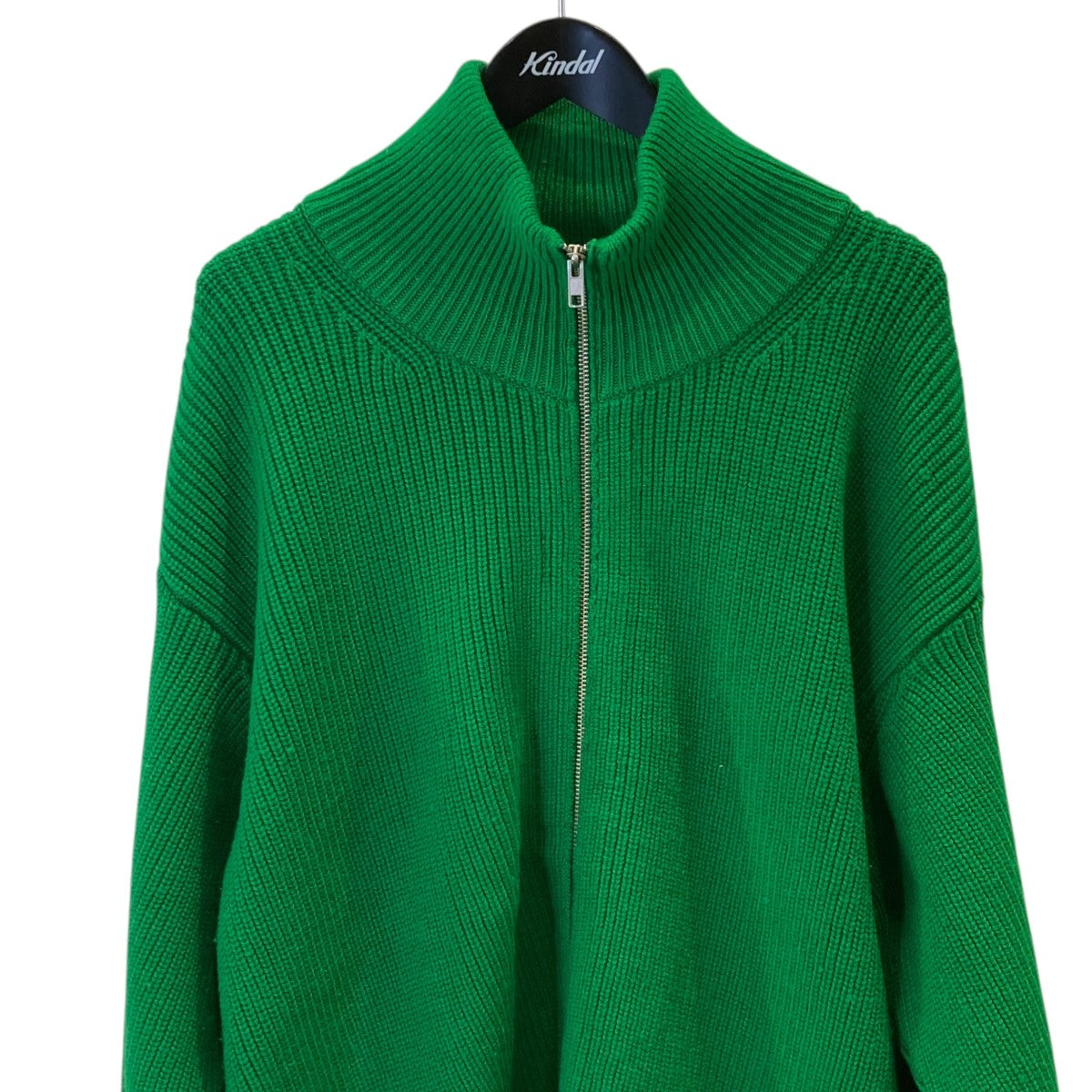 stein Oversized Drivers Knit Zip JacketジップニットST.995 古着・中古-2枚目のアイテム画像