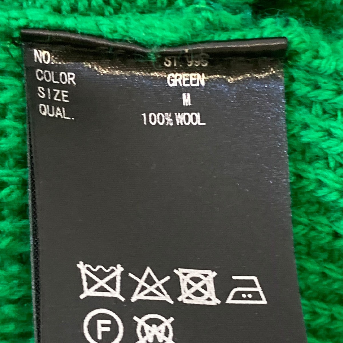 stein Oversized Drivers Knit Zip JacketジップニットST.995 古着・中古-7枚目のアイテム画像