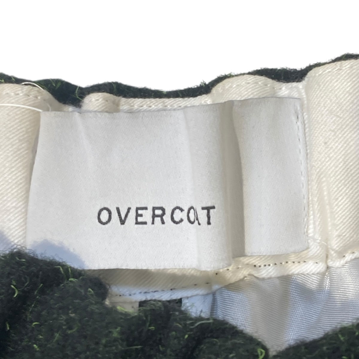 OVERCOAT Wool Melton Drawstring TrouserイージーパンツF23P03-NKBW 古着・中古-4枚目のアイテム画像