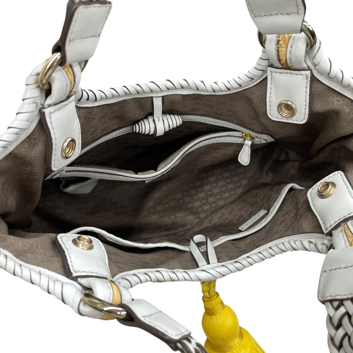 ANYA HINDMARCH カゴバッグハンドバッグ 古着・中古-5枚目のアイテム画像