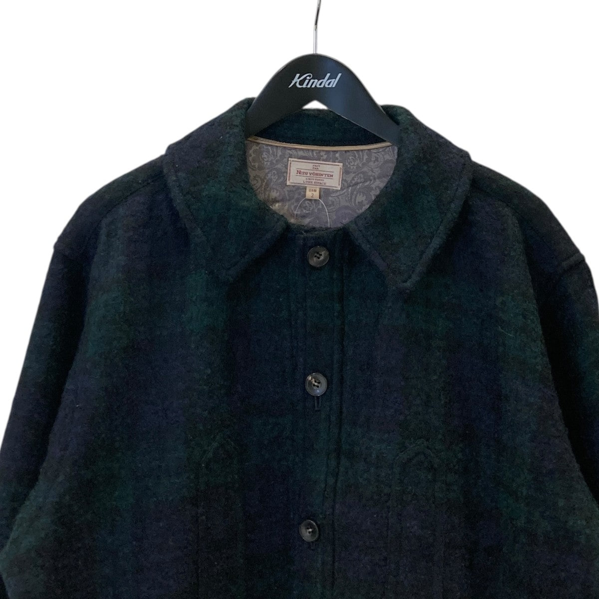 23AWBOUCLE CHECK SHEPHERD CHORE JACKETシャツジャケット200516