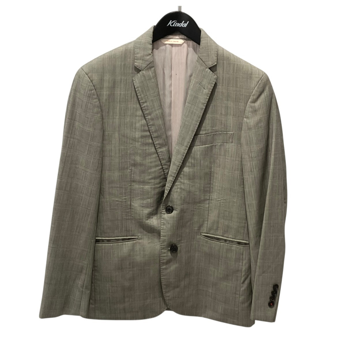 BROOKS BROTHERS タイ製チェックテーラードジャケット 古着・中古-1枚目のアイテム画像