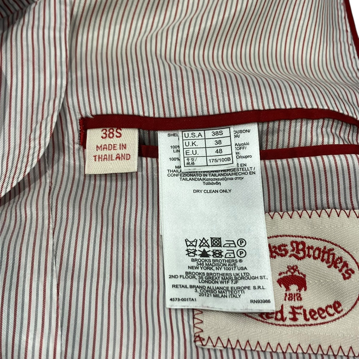 BROOKS BROTHERS タイ製チェックテーラードジャケット 古着・中古-5枚目のアイテム画像