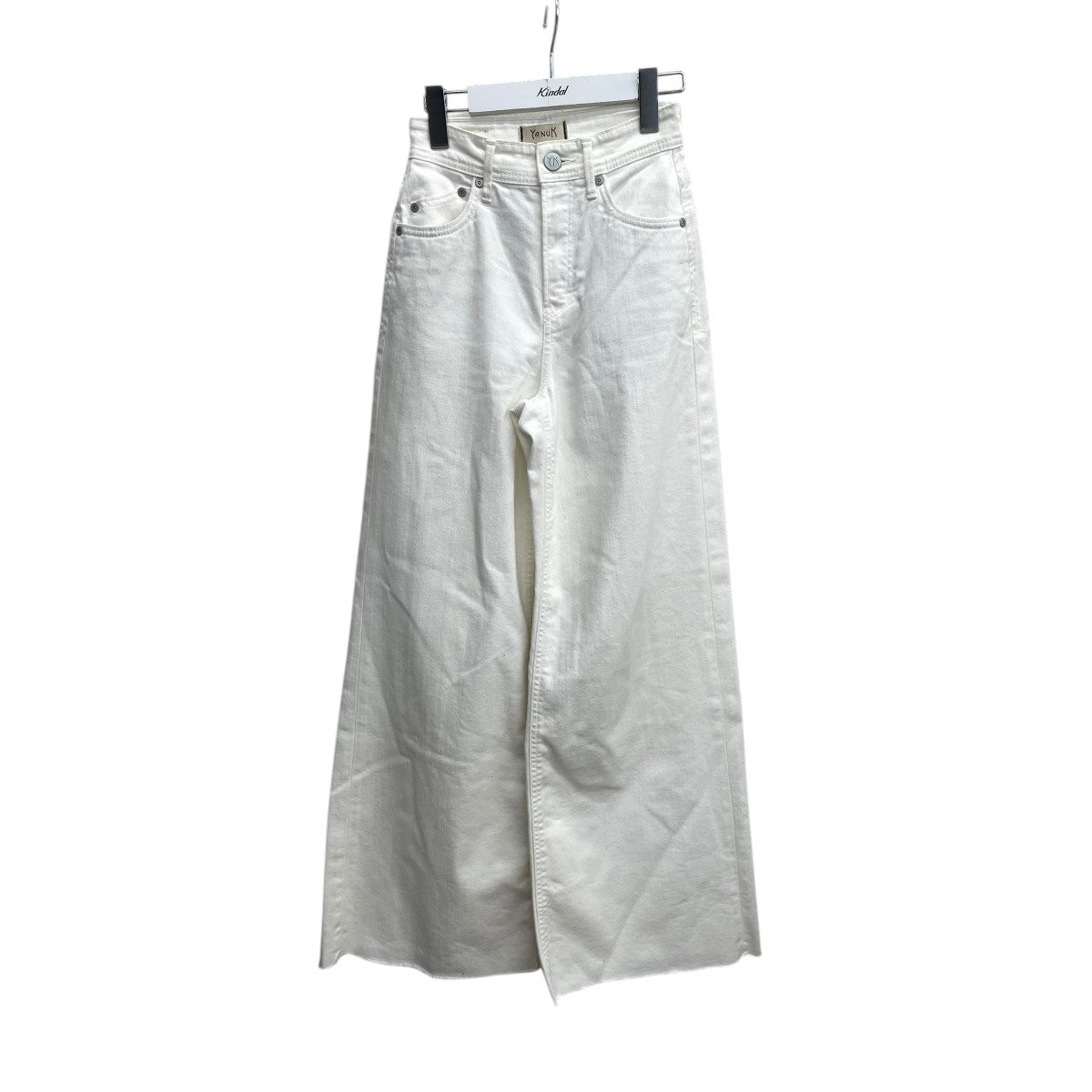 YANUK Wide Flareワイドデニムパンツ57111306 古着・中古-1枚目のアイテム画像