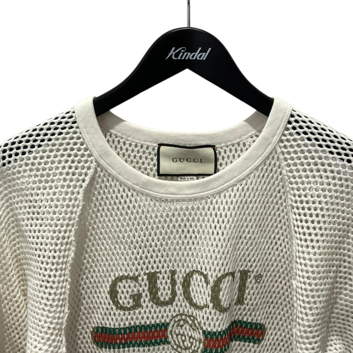 GUCCI 半袖メッシュカットソーTシャツ497078 古着・中古-3枚目のアイテム画像