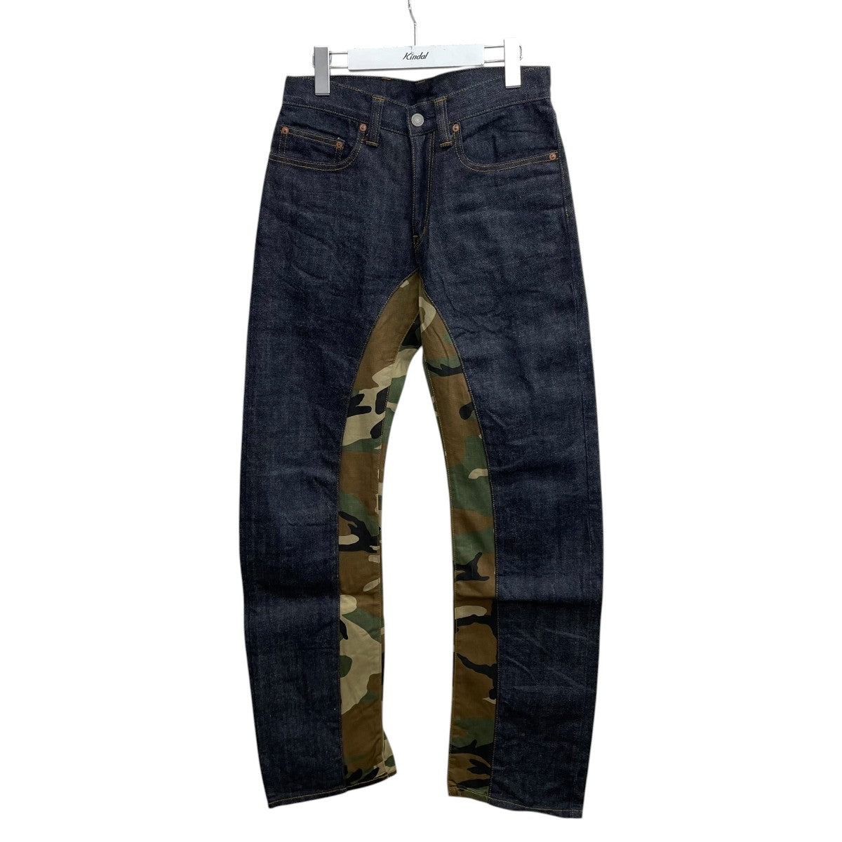 KOJIMA GENES モンキーコンボパンツカモフラージュ柄デニムパンツ 古着・中古-1枚目のアイテム画像