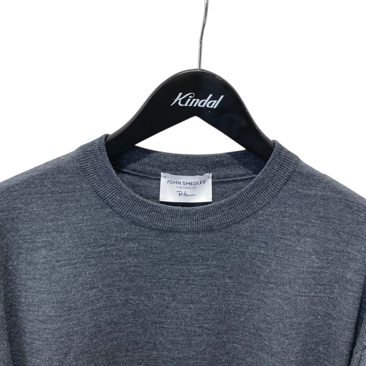 JOHN SMEDLEY×Ron Herman 26SSメリノウール ニットプルオーバーハイゲージニット4320900072 古着・中古-3枚目のアイテム画像