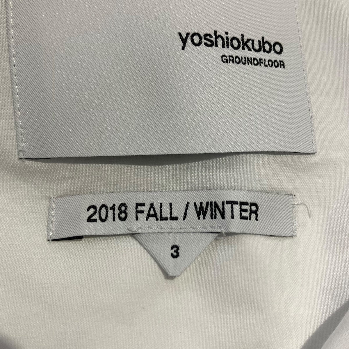 yoshio kubo YKF18201 EVERESTレギュラーシャツ 古着・中古-5枚目のアイテム画像