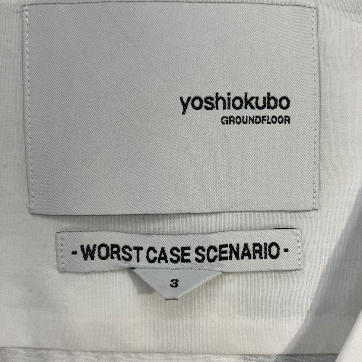 yoshio kubo YKS19211 WORST CASE SCENNARIO半袖シャツ 古着・中古-5枚目のアイテム画像