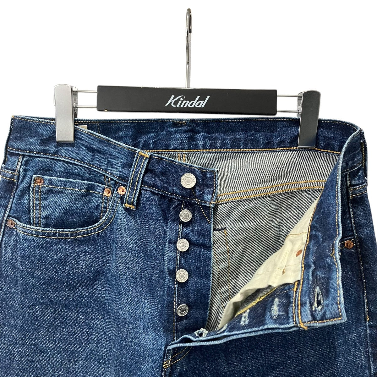 LEVI’S PReMIUM 501 BLAST OF BLUE SELVEGDEデニムパンツ00501-3544 古着・中古-3枚目のアイテム画像