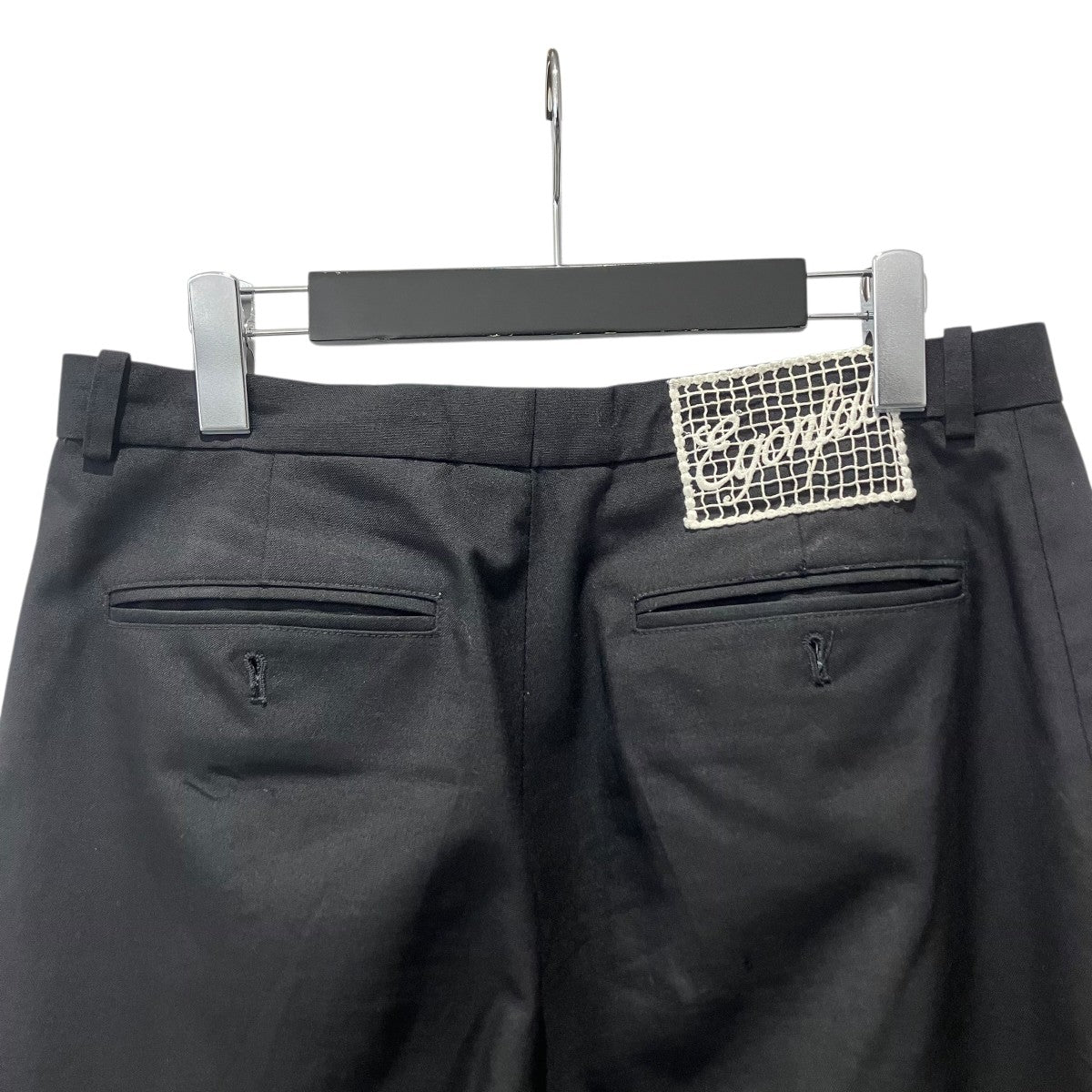 EGONLAB 25SSLARGE PANTタックパンツ 古着・中古-4枚目のアイテム画像
