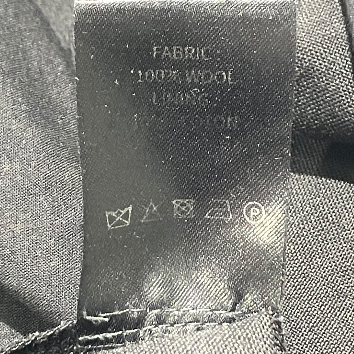 EGONLAB 25SSLARGE PANTタックパンツ 古着・中古-7枚目のアイテム画像