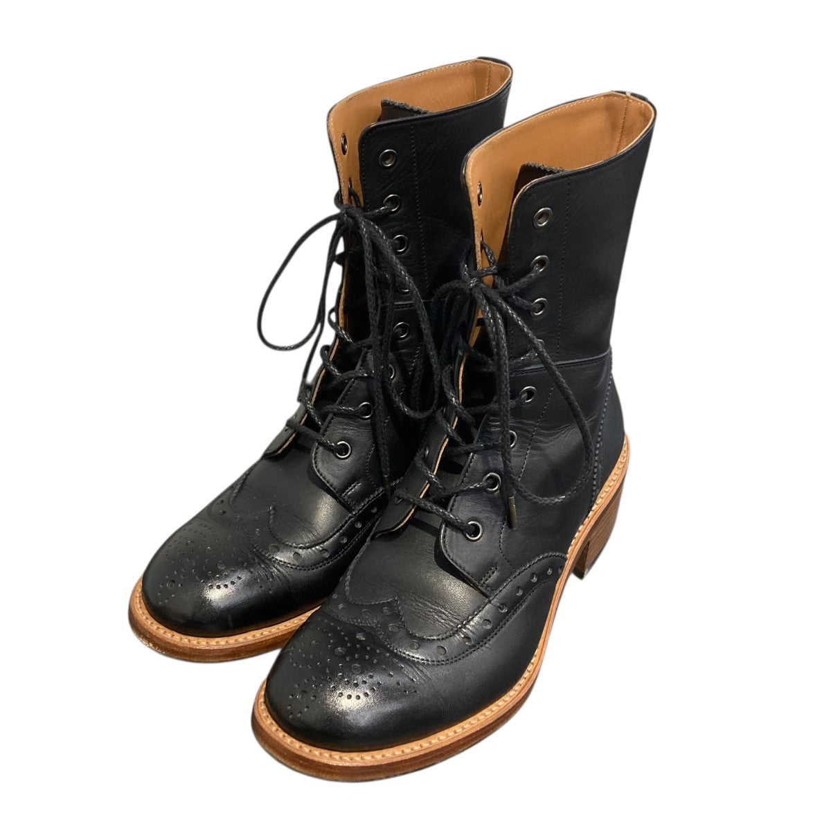 plus by chausser カントリーブーツ 古着・中古-1枚目のアイテム画像