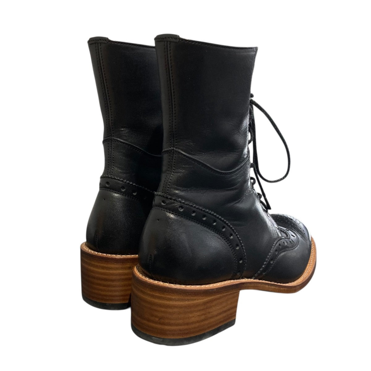 plus by chausser カントリーブーツ 古着・中古-2枚目のアイテム画像