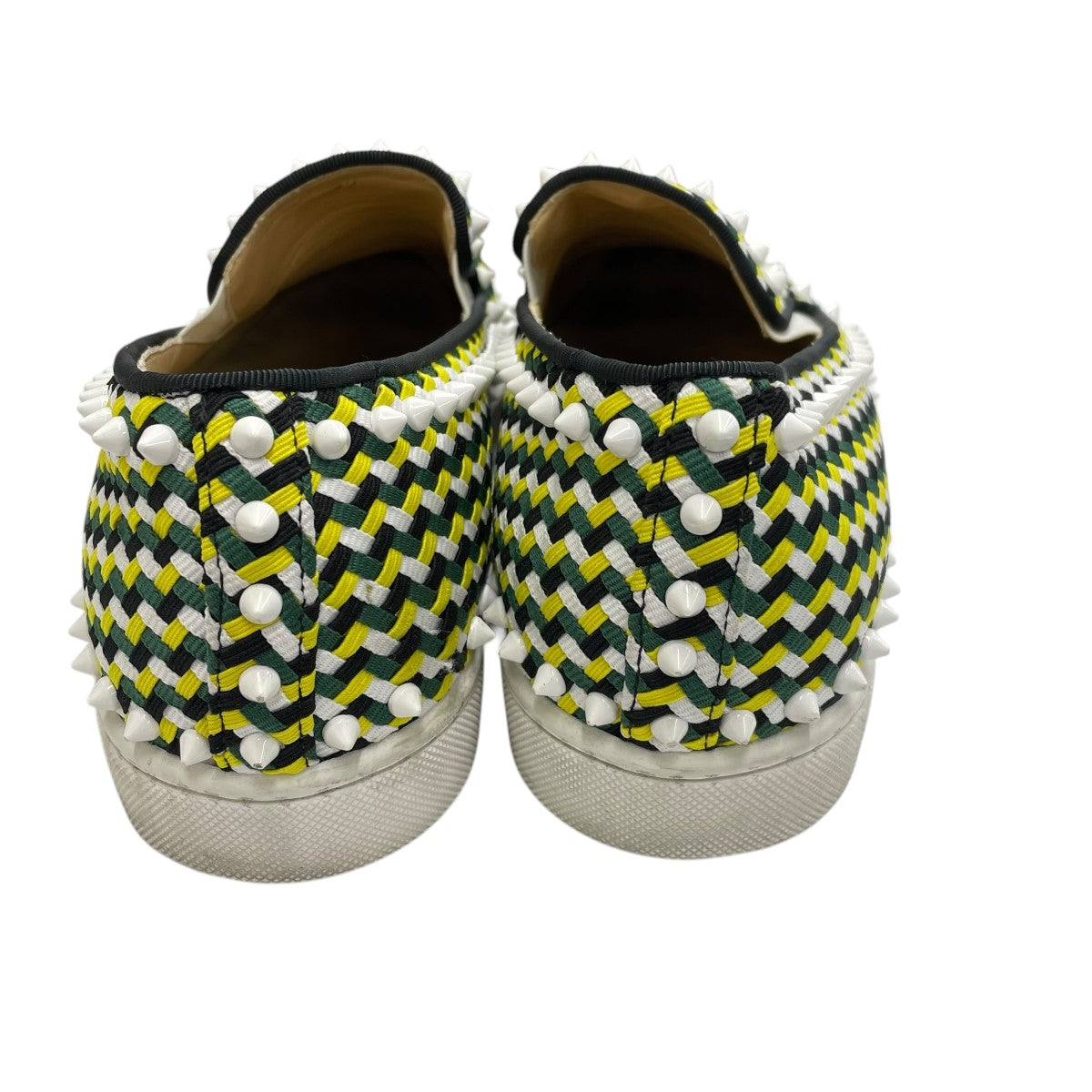 Christian Louboutin スタッズスリッポン 古着・中古-2枚目のアイテム画像