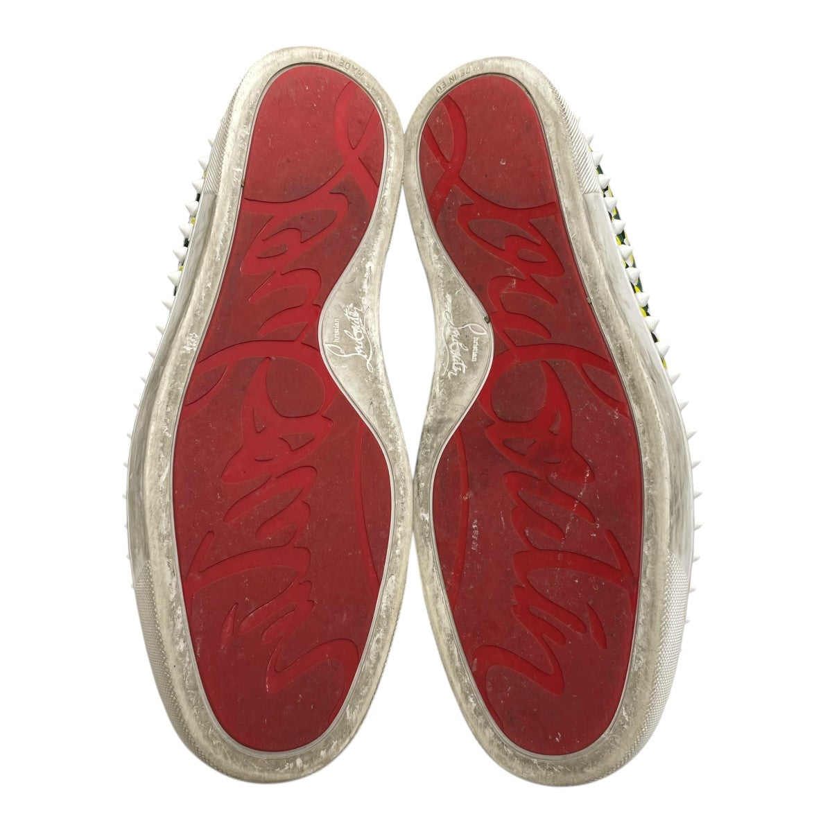Christian Louboutin スタッズスリッポン 古着・中古-4枚目のアイテム画像