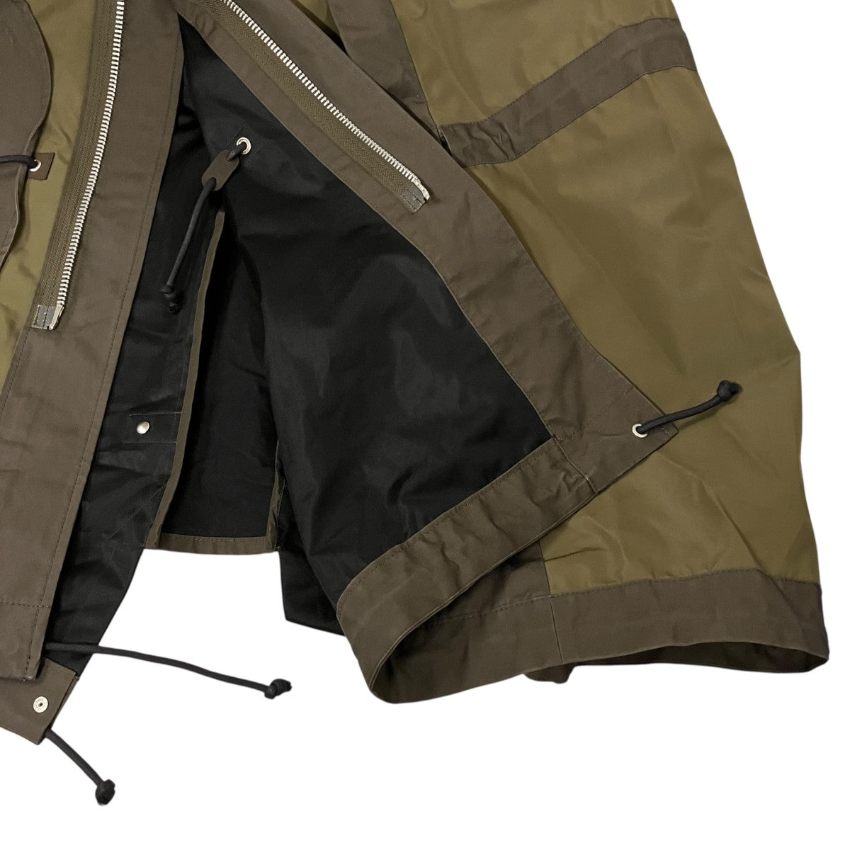 24SSTaffeta Blousonロングベスト24-07215
