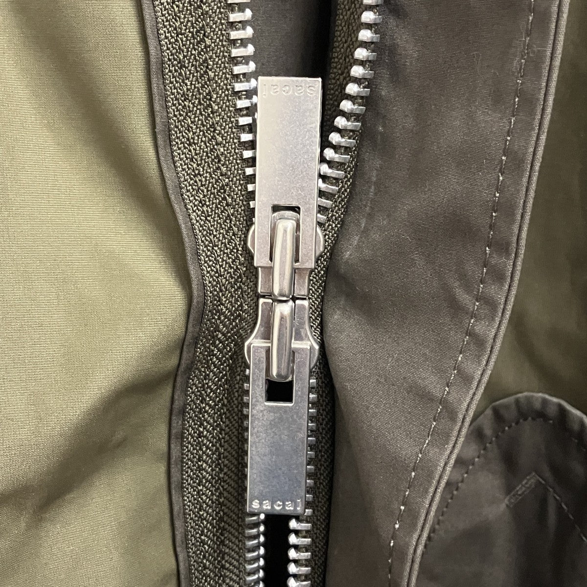 24SSTaffeta Blousonロングベスト24-07215