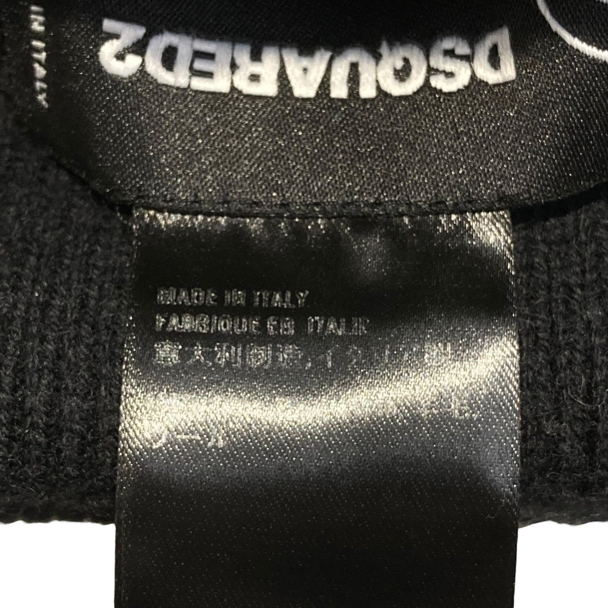 DSQUARED2×OCTOBERS VERY OWN オウンロゴパッチニット帽 古着・中古-3枚目のアイテム画像