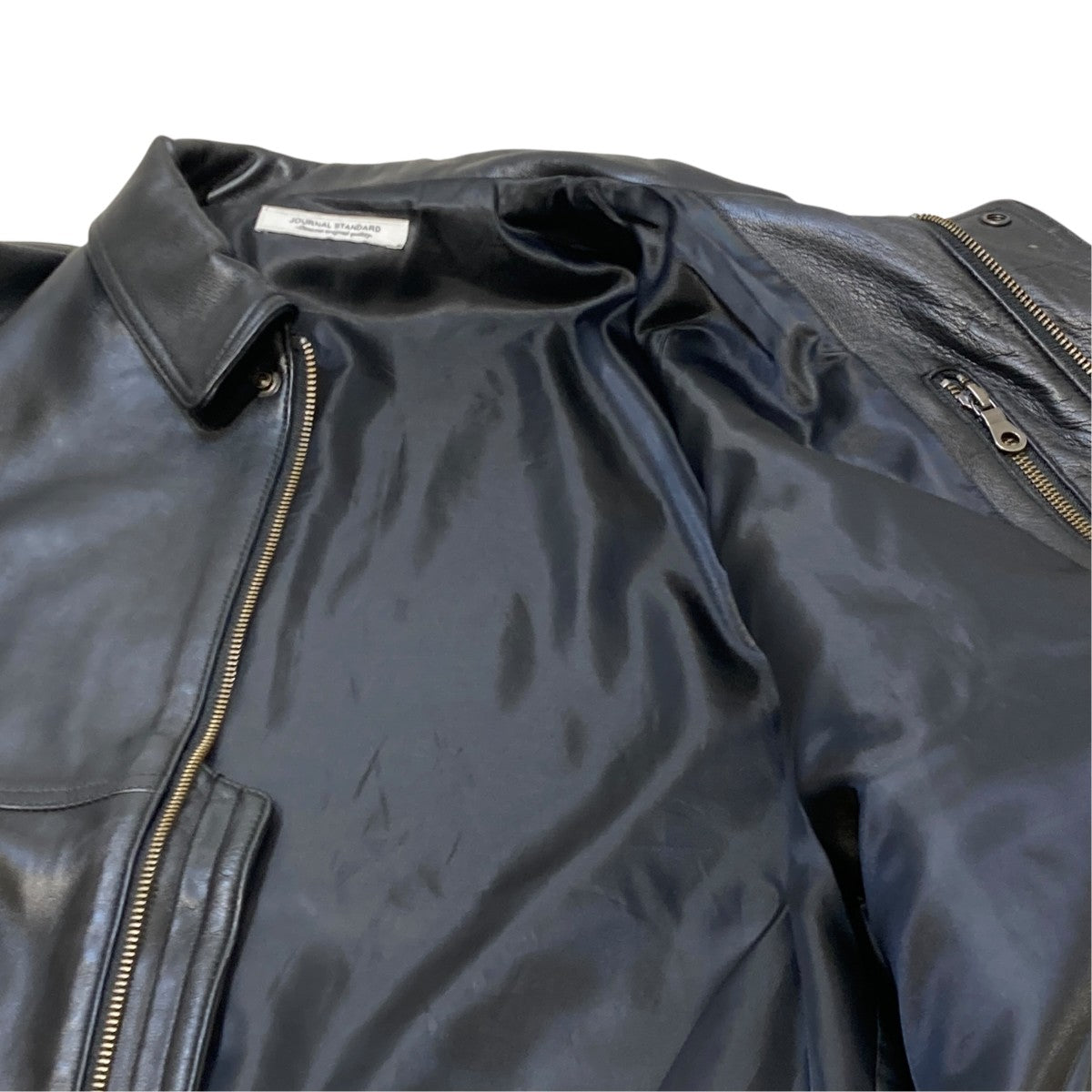 24SSラム ダッド レザーブルゾン 参考価格\385レザージャケット24011600217010