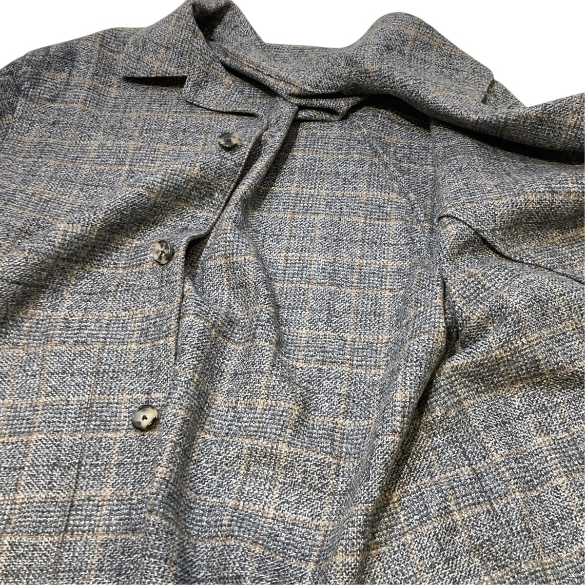 caruso カルーゾ　ジャケット CARUSO(カルーゾ) Checked Shirts カバーオールジャケット