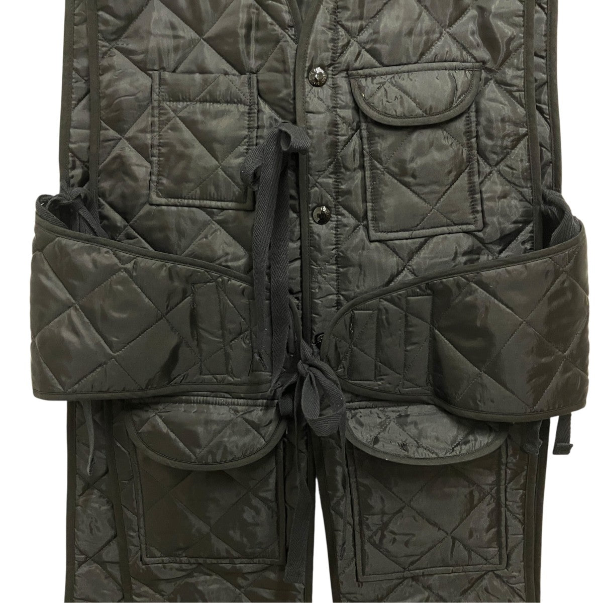 Liner Vest Diamond Double Face Qt中綿ベスト