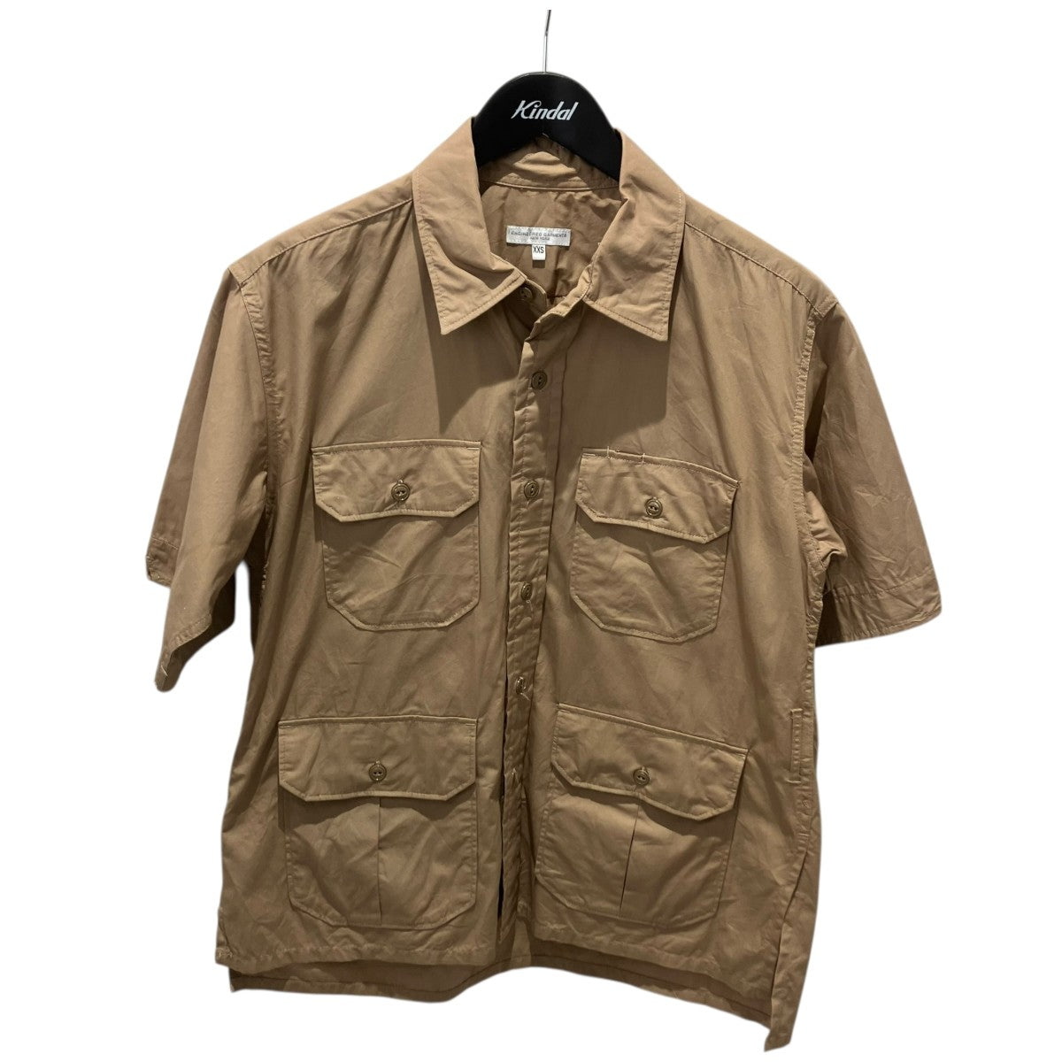 Engineered Garments S S Bush Shirt半袖シャツ 古着・中古-1枚目のアイテム画像