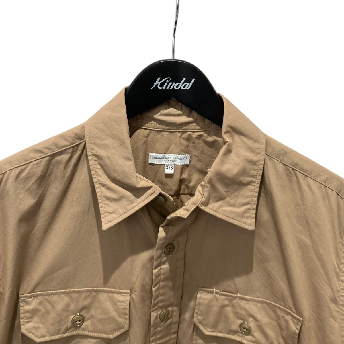 Engineered Garments S S Bush Shirt半袖シャツ 古着・中古-3枚目のアイテム画像