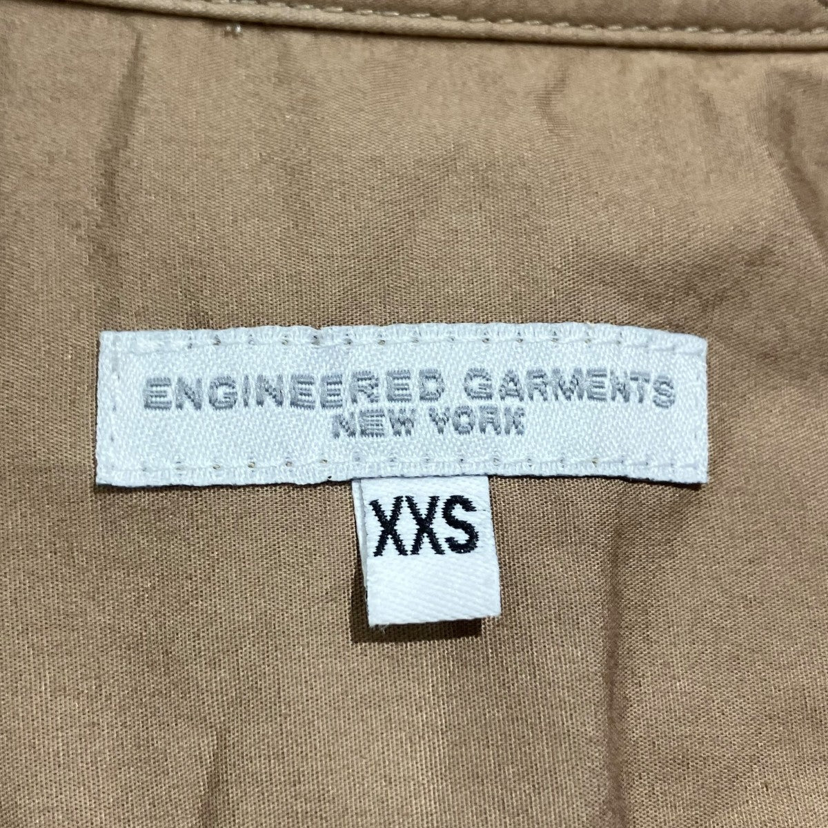 Engineered Garments S S Bush Shirt半袖シャツ 古着・中古-5枚目のアイテム画像