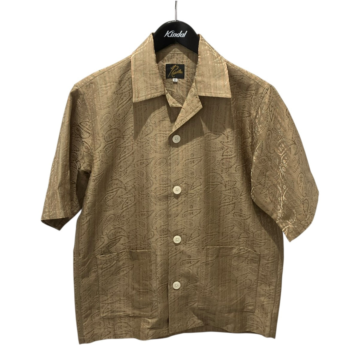 Needles IN085 Cabana shirt - Paisley Jqオープンカラーシャツ 古着・中古-1枚目のアイテム画像